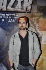 Neil Mukesh at Wazir screening in Mumbai on 7th Jan 2016